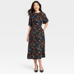 Flower Print Dress
